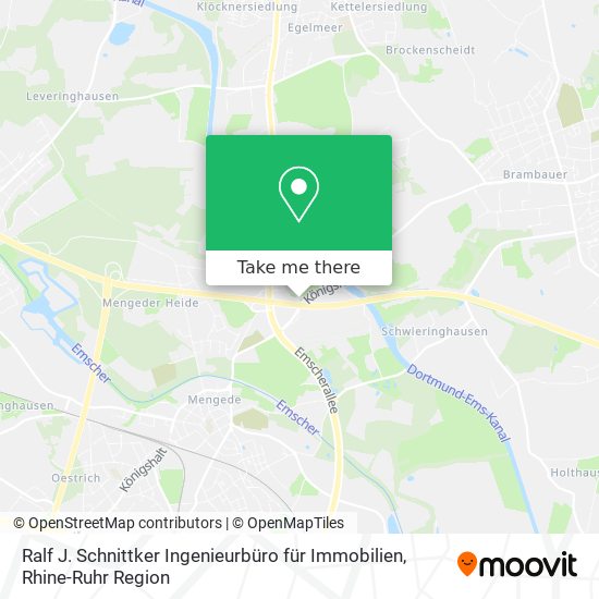 Ralf J. Schnittker Ingenieurbüro für Immobilien map