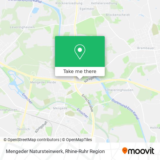 Mengeder Natursteinwerk map