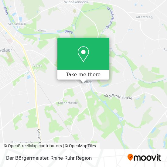 Der Börgermeister map