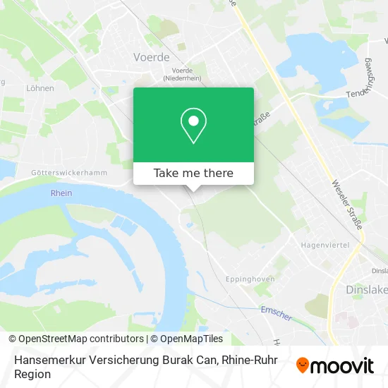 Карта Hansemerkur Versicherung Burak Can