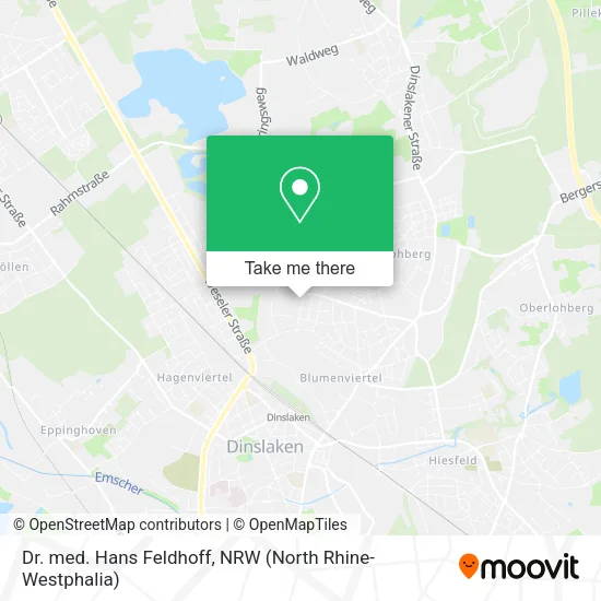 Dr. med. Hans Feldhoff map