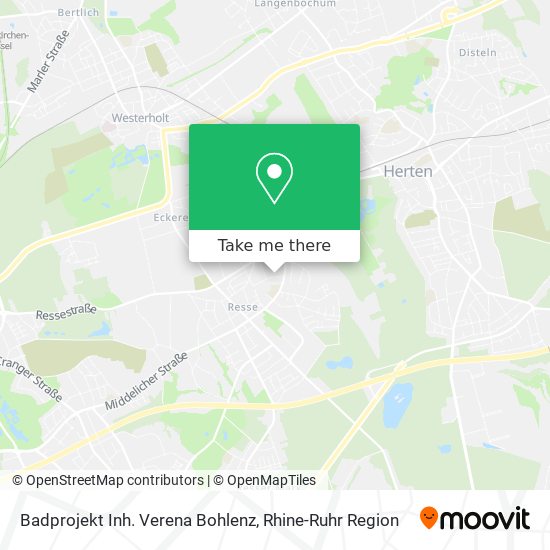 Badprojekt Inh. Verena Bohlenz map