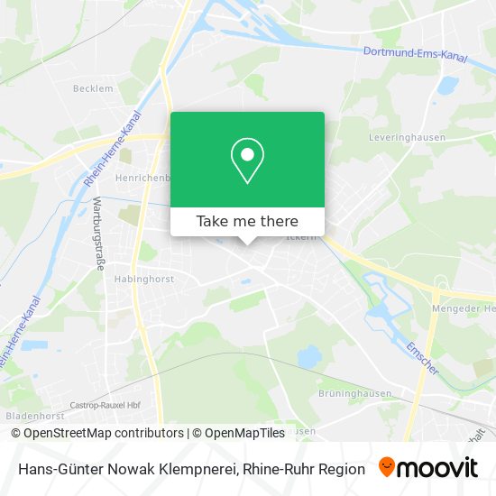 Hans-Günter Nowak Klempnerei map