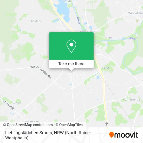 Карта Lieblingslädchen Smets