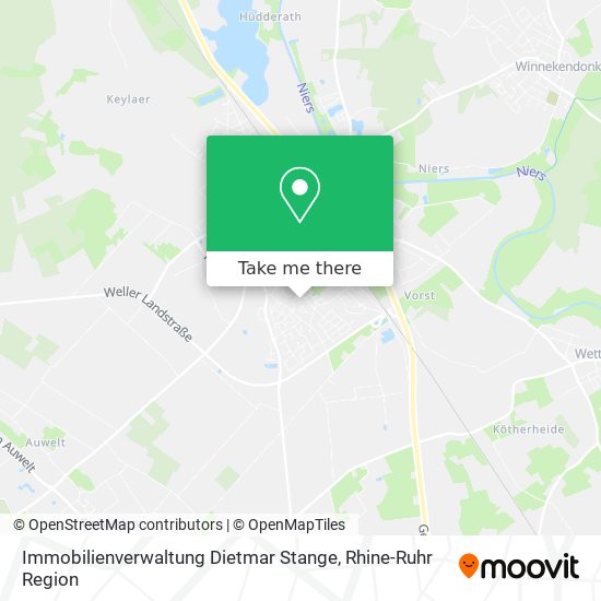 Immobilienverwaltung Dietmar Stange map