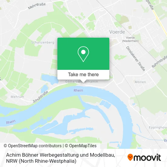 Карта Achim Böhner Werbegestaltung und Modellbau