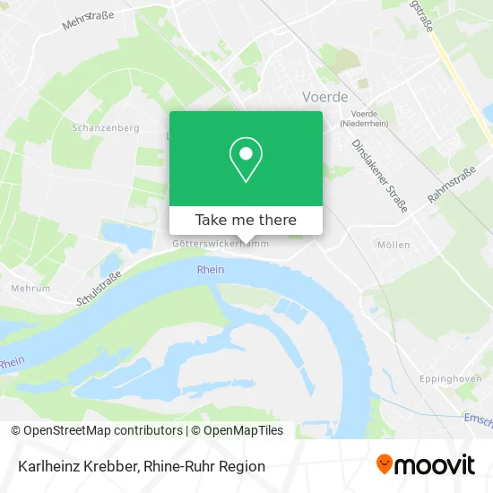 Карта Karlheinz Krebber