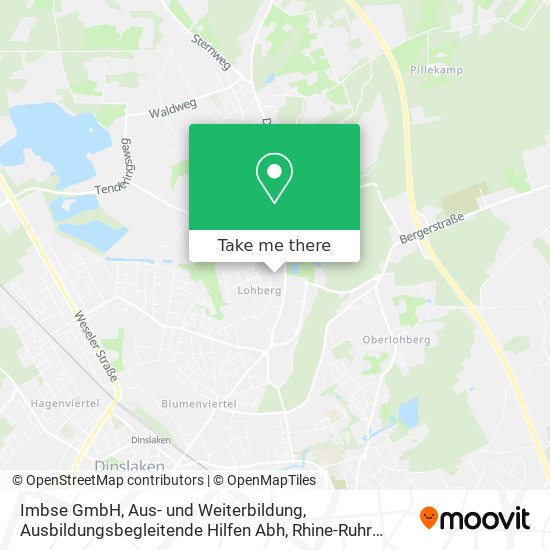 Imbse GmbH, Aus- und Weiterbildung, Ausbildungsbegleitende Hilfen Abh map