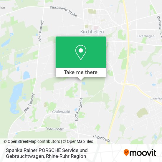 Spanka Rainer PORSCHE Service und Gebrauchtwagen map