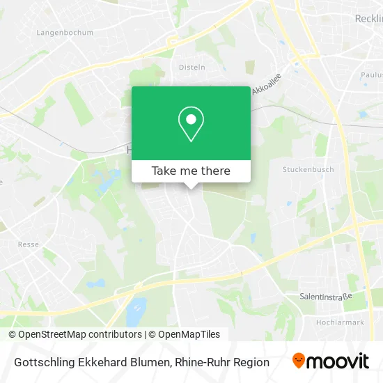 Карта Gottschling Ekkehard Blumen