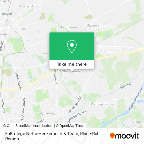 Карта Fußpflege Netta-Henkemeier & Team