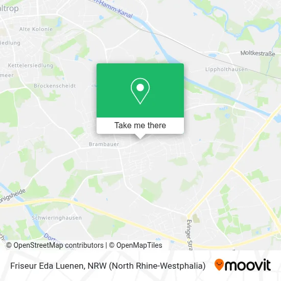 Friseur Eda Luenen map