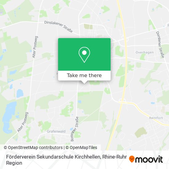 Förderverein Sekundarschule Kirchhellen map