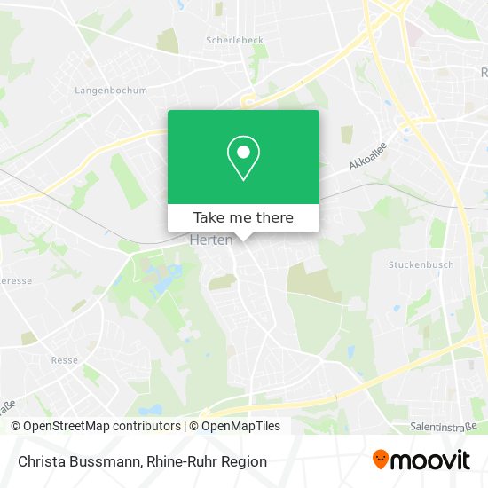Christa Bussmann map