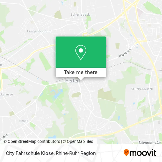 City Fahrschule Klose map