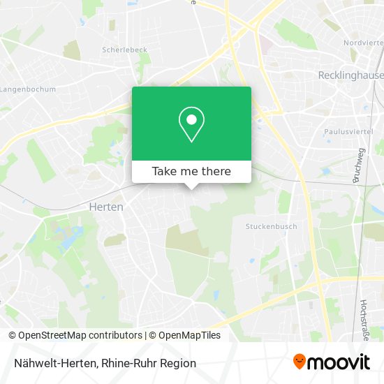 Nähwelt-Herten map