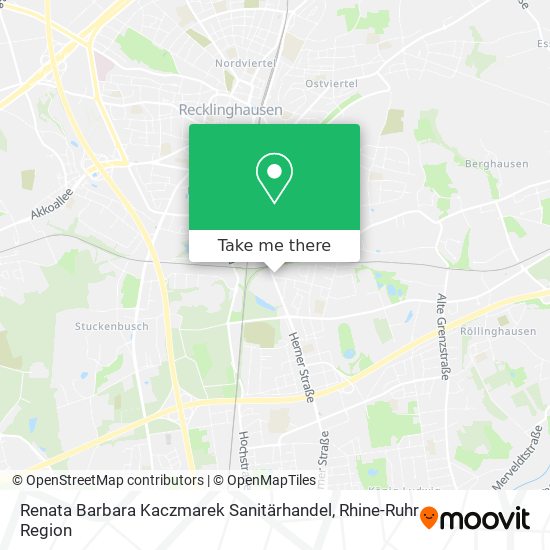 Renata Barbara Kaczmarek Sanitärhandel map