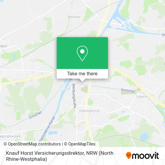 Карта Knauf Horst Versicherungsdirektor