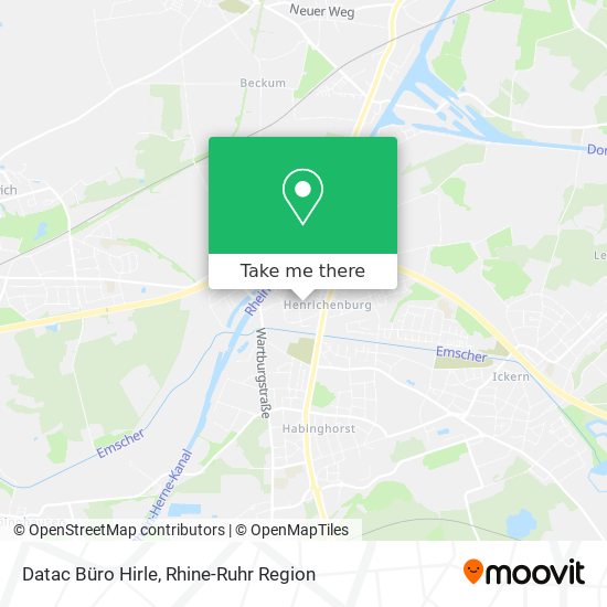 Datac Büro Hirle map