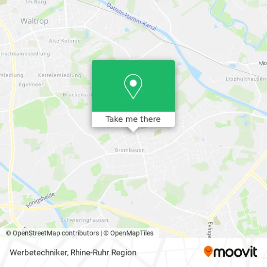 Карта Werbetechniker