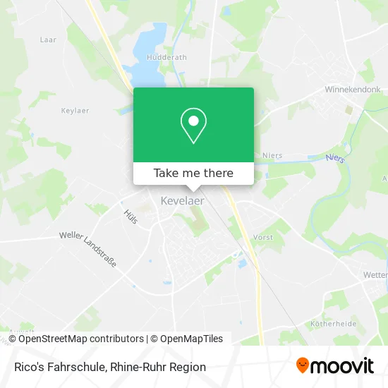 Rico's Fahrschule map