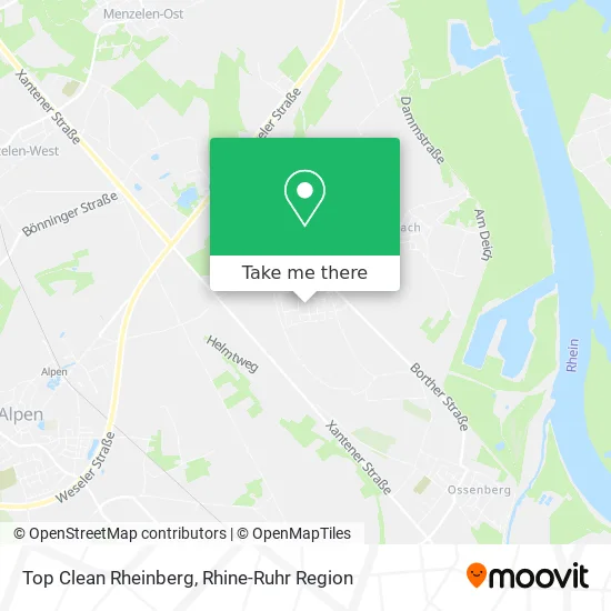 Карта Top Clean Rheinberg