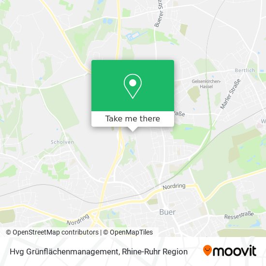 Hvg Grünflächenmanagement map