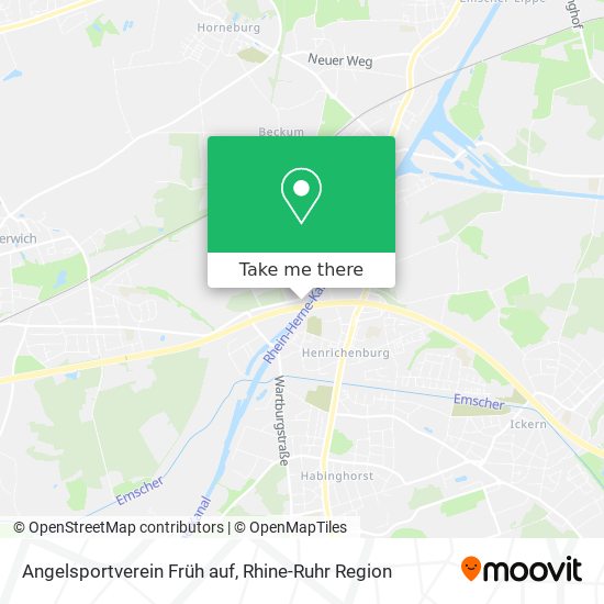 Angelsportverein Früh auf map