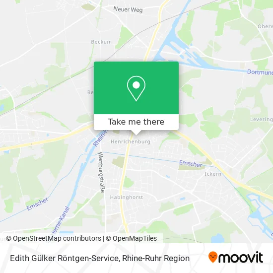 Карта Edith Gülker Röntgen-Service