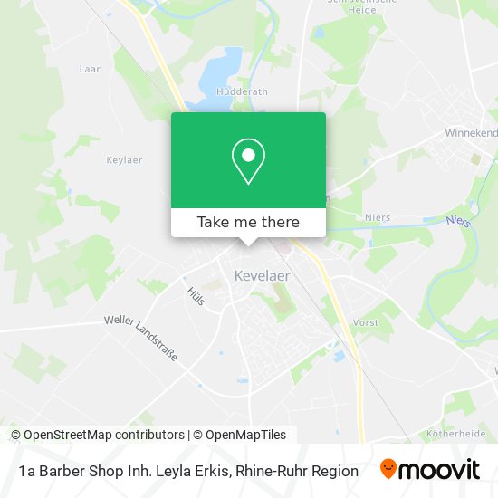 1a Barber Shop Inh. Leyla Erkis map