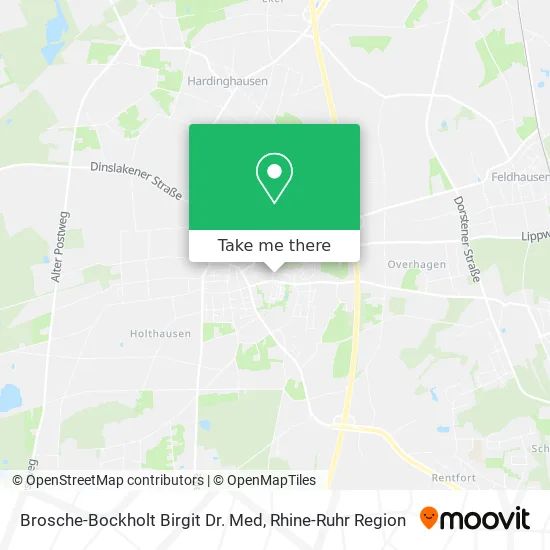Карта Brosche-Bockholt Birgit Dr. Med