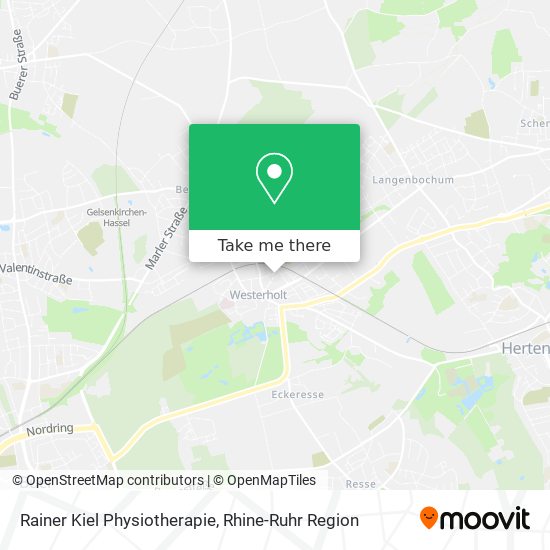 Rainer Kiel Physiotherapie map