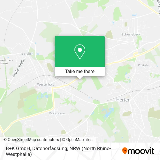 Карта B+K GmbH, Datenerfassung