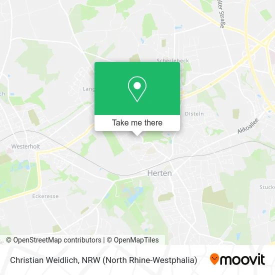 Christian Weidlich map