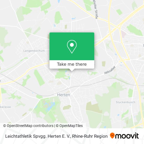 Leichtathletik Spvgg. Herten E. V. map