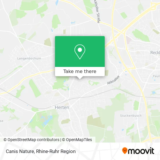 Карта Canis Nature