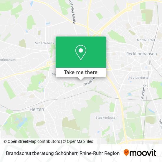 Brandschutzberatung Schönherr map
