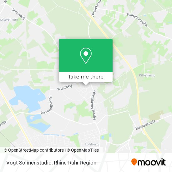 Vogt Sonnenstudio map