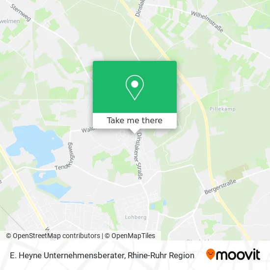 Карта E. Heyne Unternehmensberater