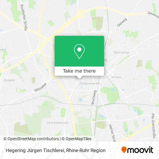 Карта Hegering Jürgen Tischlerei