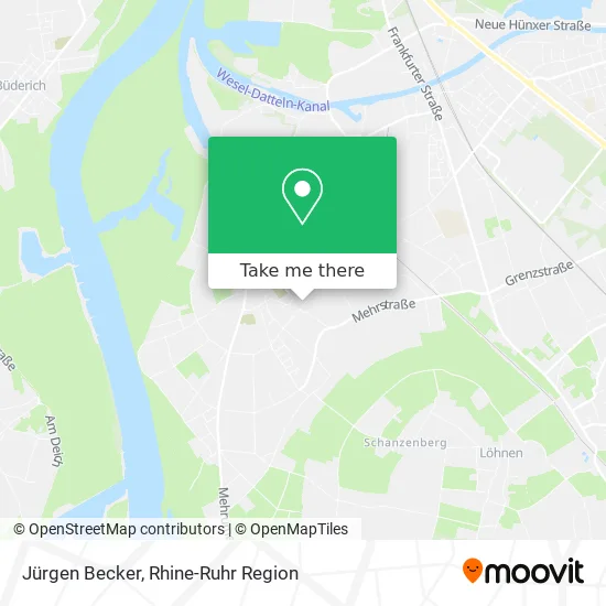 Карта Jürgen Becker
