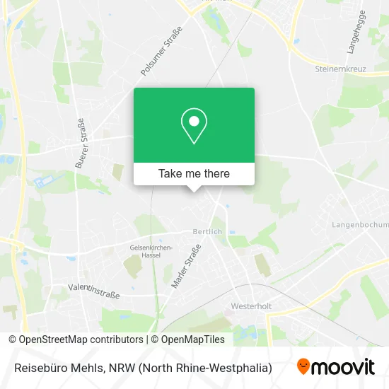 Карта Reisebüro Mehls