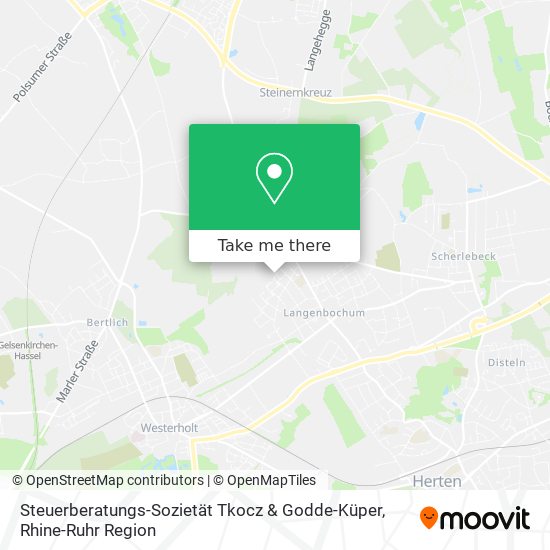 Steuerberatungs-Sozietät Tkocz & Godde-Küper map