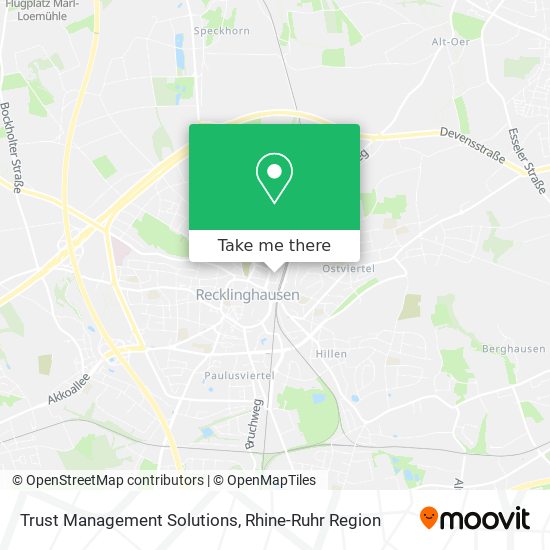 Trust Management Solutions map