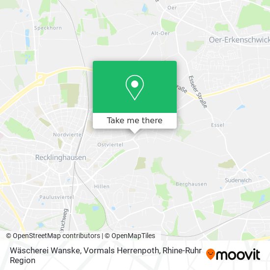 Wäscherei Wanske, Vormals Herrenpoth map