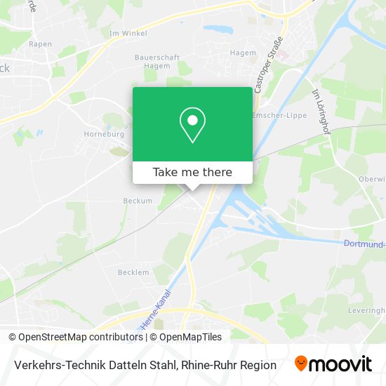 Verkehrs-Technik Datteln Stahl map