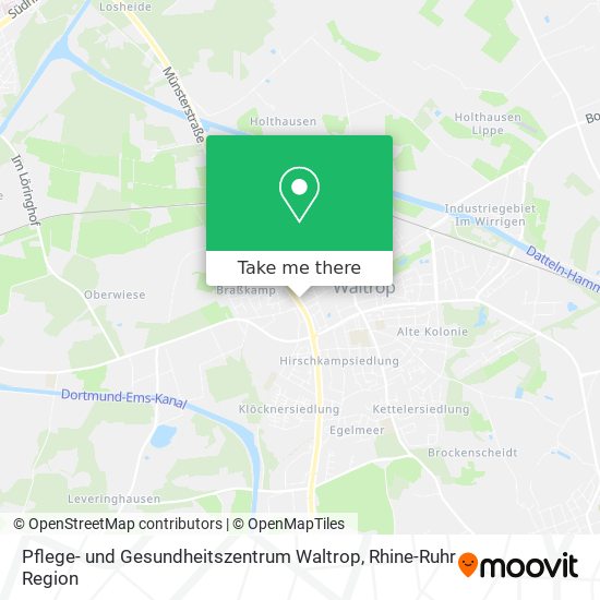 Pflege- und Gesundheitszentrum Waltrop map