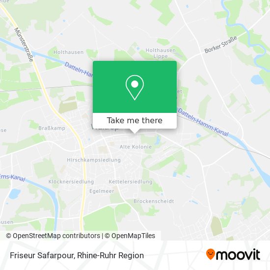 Friseur Safarpour map