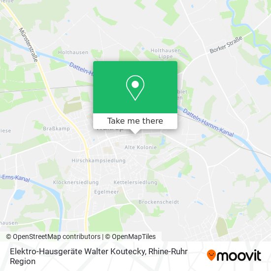 Elektro-Hausgeräte Walter Koutecky map