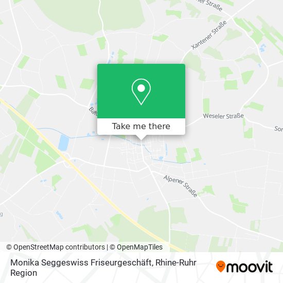 Monika Seggeswiss Friseurgeschäft map